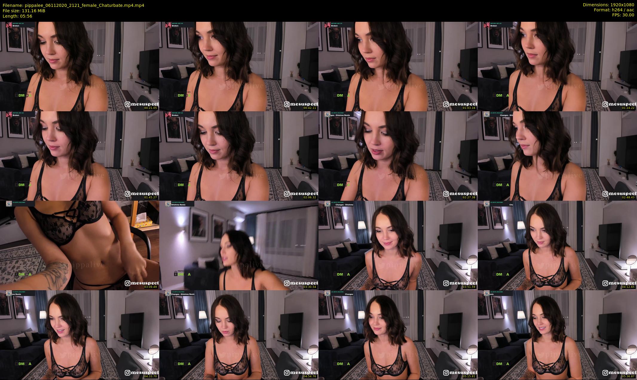 pippalee — 6 minute Chaturbate female cam show recording, 1080p, Nov 6, 2020