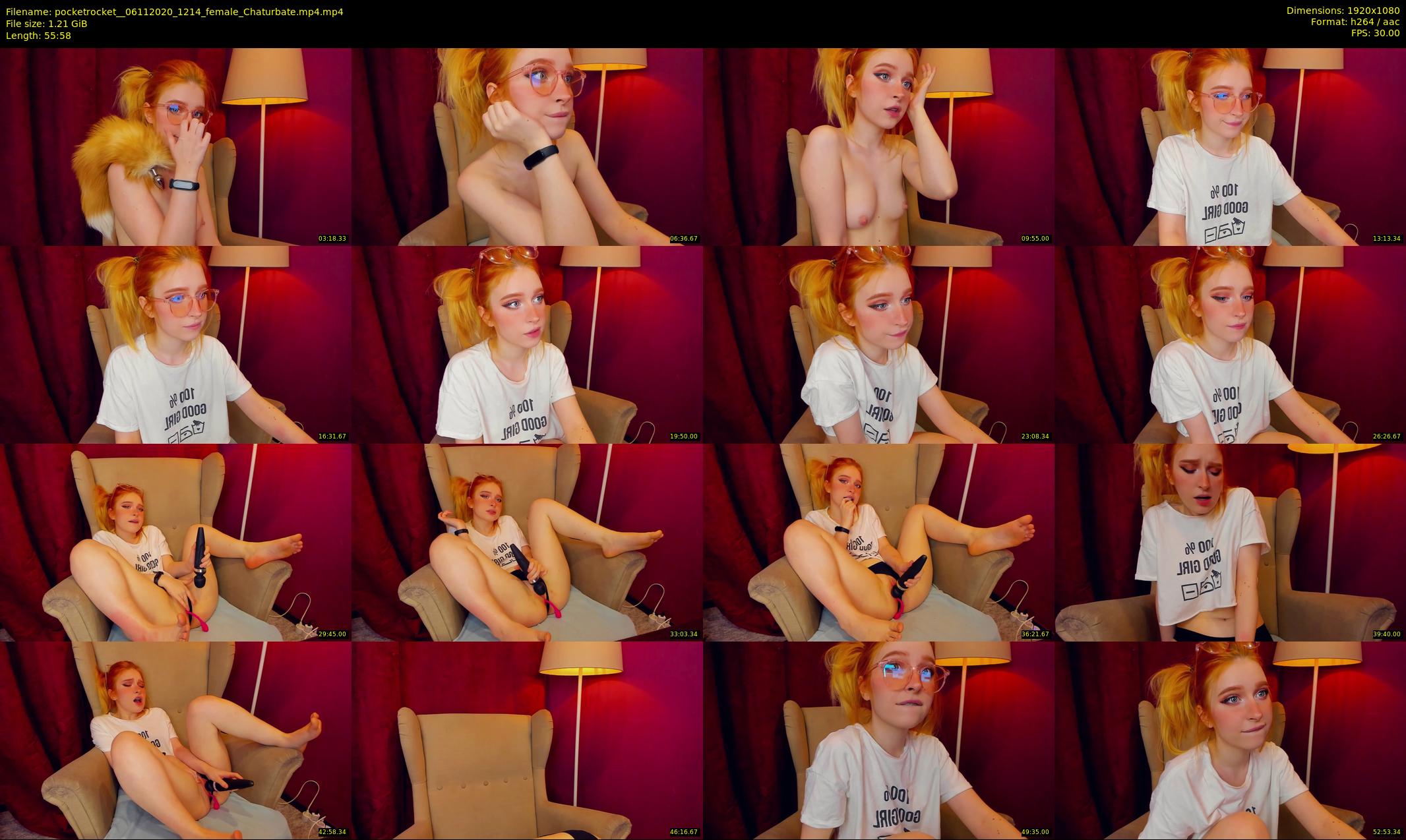 pocketrocket_ — 56 minute Chaturbate female cam show recording, 1080p, Nov 6, 2020
