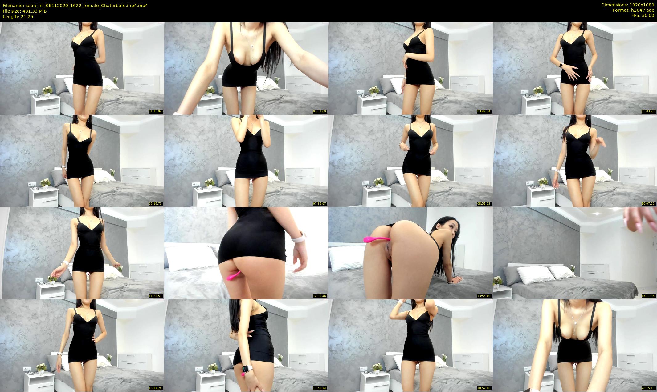 seon_mi — 22 minute Chaturbate female cam show recording, 1080p, Nov 6, 2020