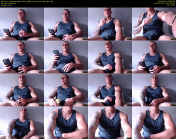spartacozz — 8 minute Chaturbate male cam show recording, 480p, Nov 6, 2020