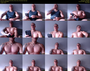 spartacozz — 60 minute Chaturbate male cam show recording, 480p, Nov 6, 2020
