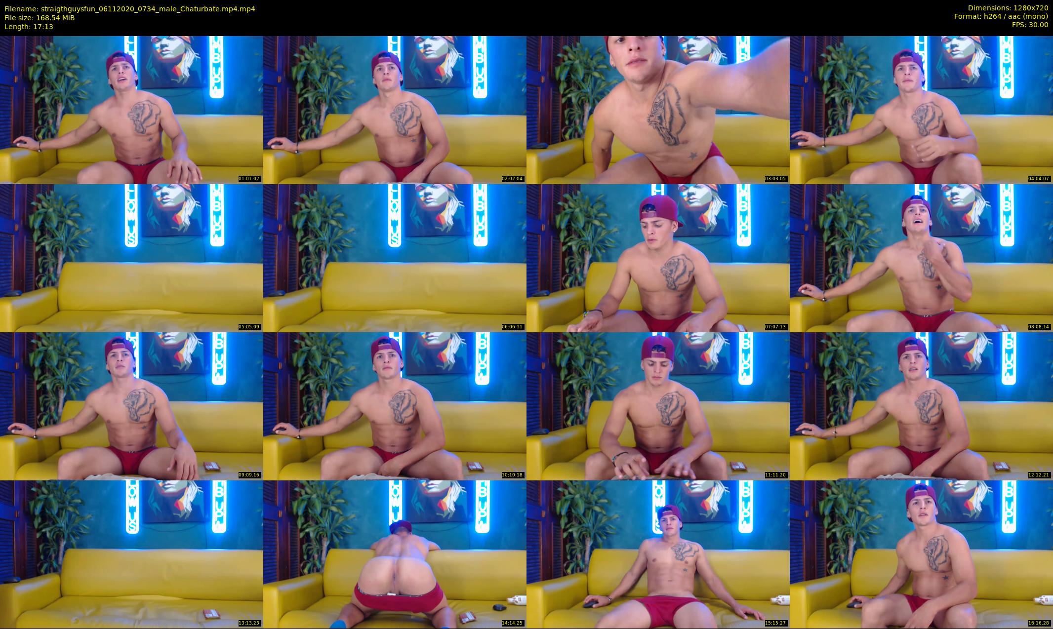 straigthguysfun — 18 minute Chaturbate male cam show recording, 720p, Nov 6, 2020
