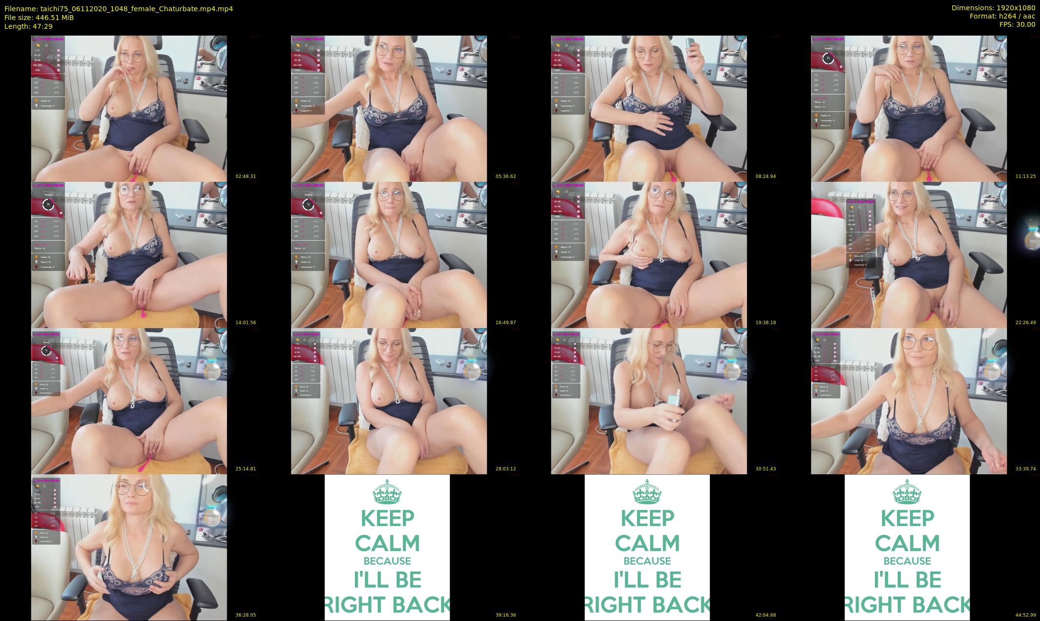taichi75 — 48 minute Chaturbate female cam show recording, 1080p, Nov 6, 2020