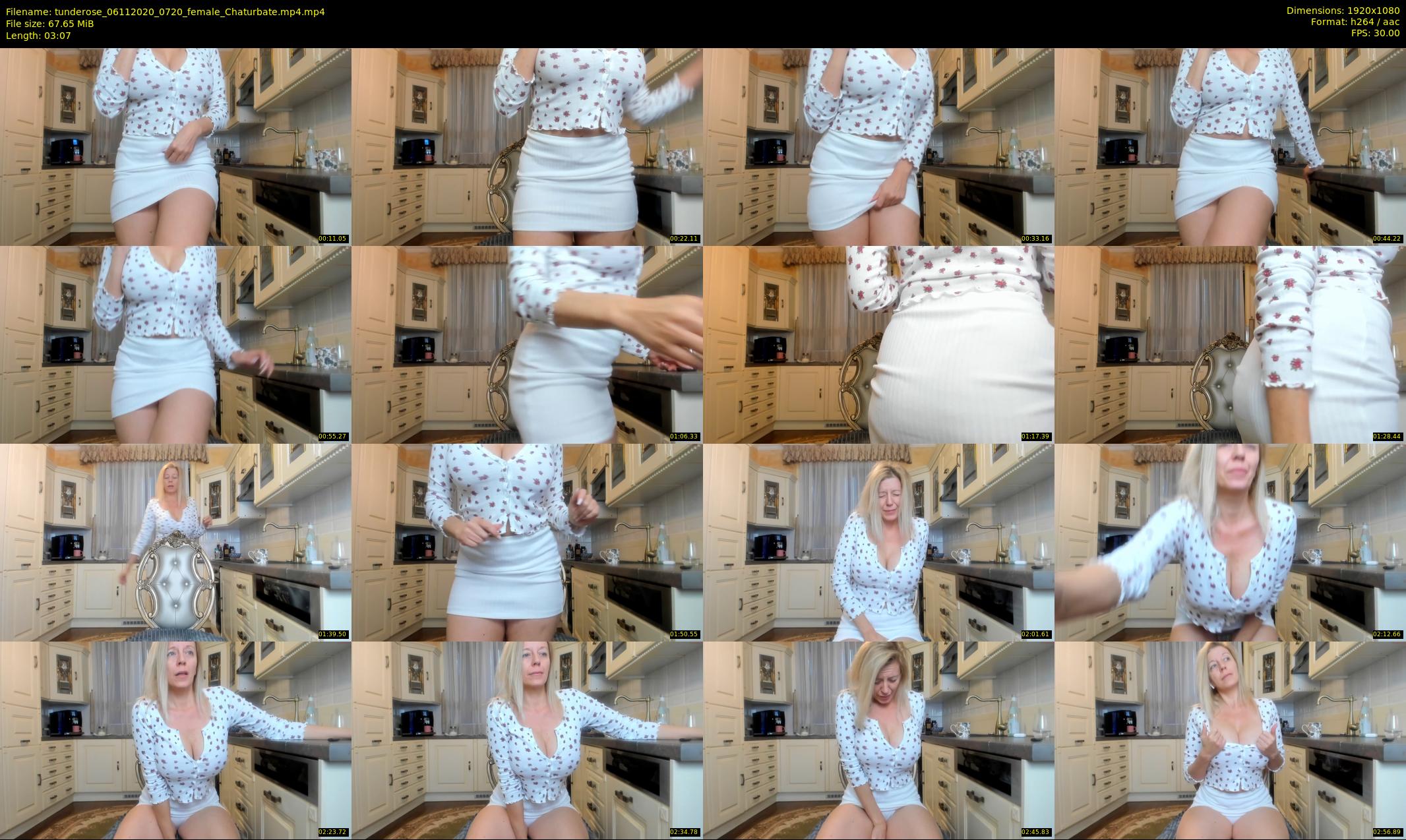 tunderose — 4 minute Chaturbate female cam show recording, 1080p, Nov 6, 2020