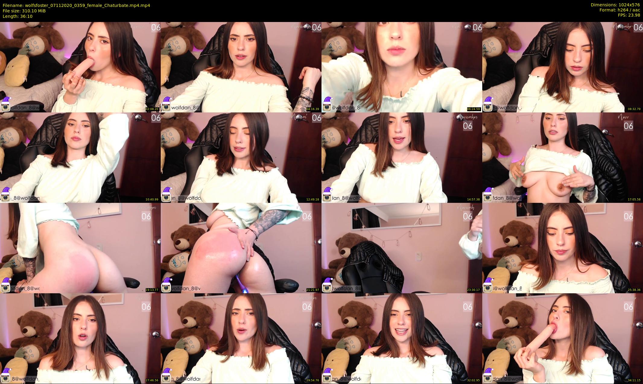 wolfsfoster — 37 minute Chaturbate couple cam show recording, 480p, Nov 7, 2020