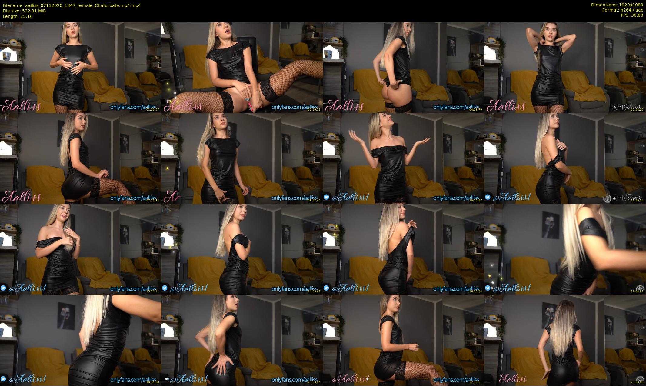 aalliss — 26 minute Chaturbate female cam show recording, 1080p, Nov 7, 2020