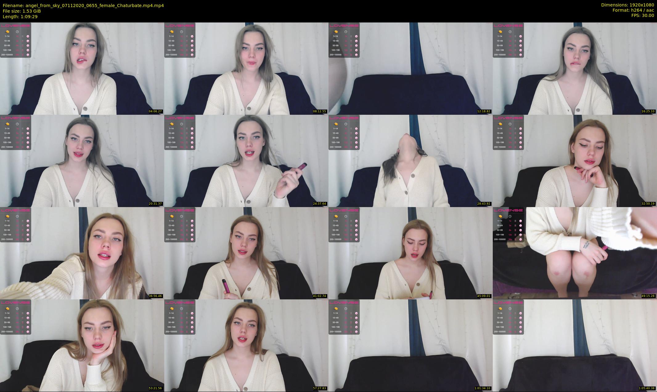 angel_from_sky — 70 minute Chaturbate female cam show recording, 1080p, Nov 7, 2020