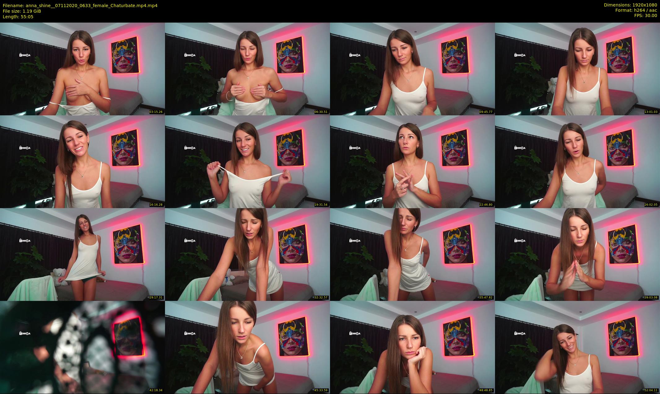anna_shine_ — 56 minute Chaturbate female cam show recording, 1080p, Nov 7, 2020