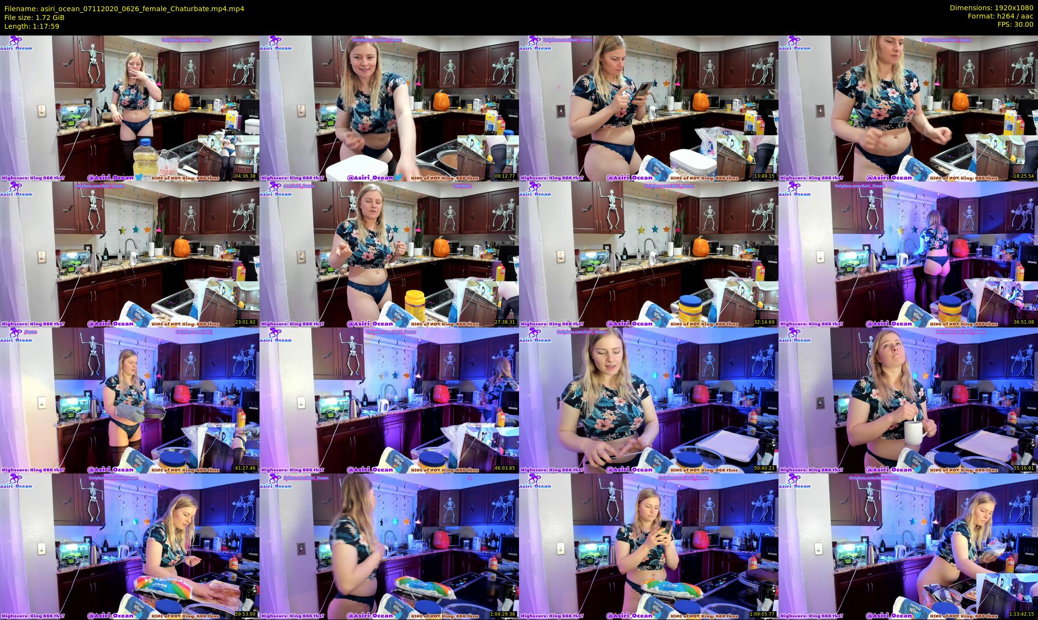asiri_ocean — 78 minute Chaturbate female cam show recording, 1080p, Nov 7, 2020