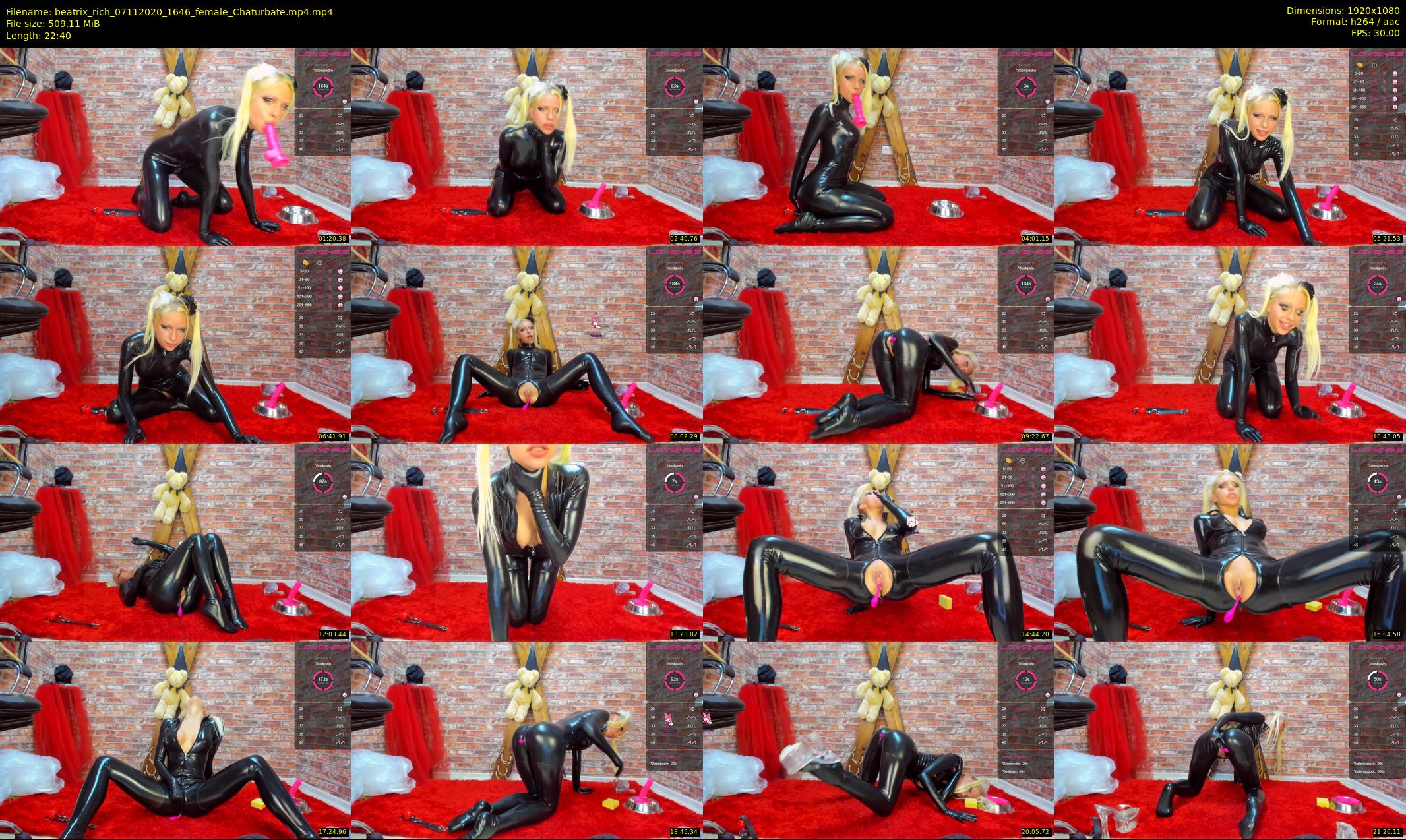 beatrix_rich — 23 minute Chaturbate female cam show recording, 1080p, Nov 7, 2020