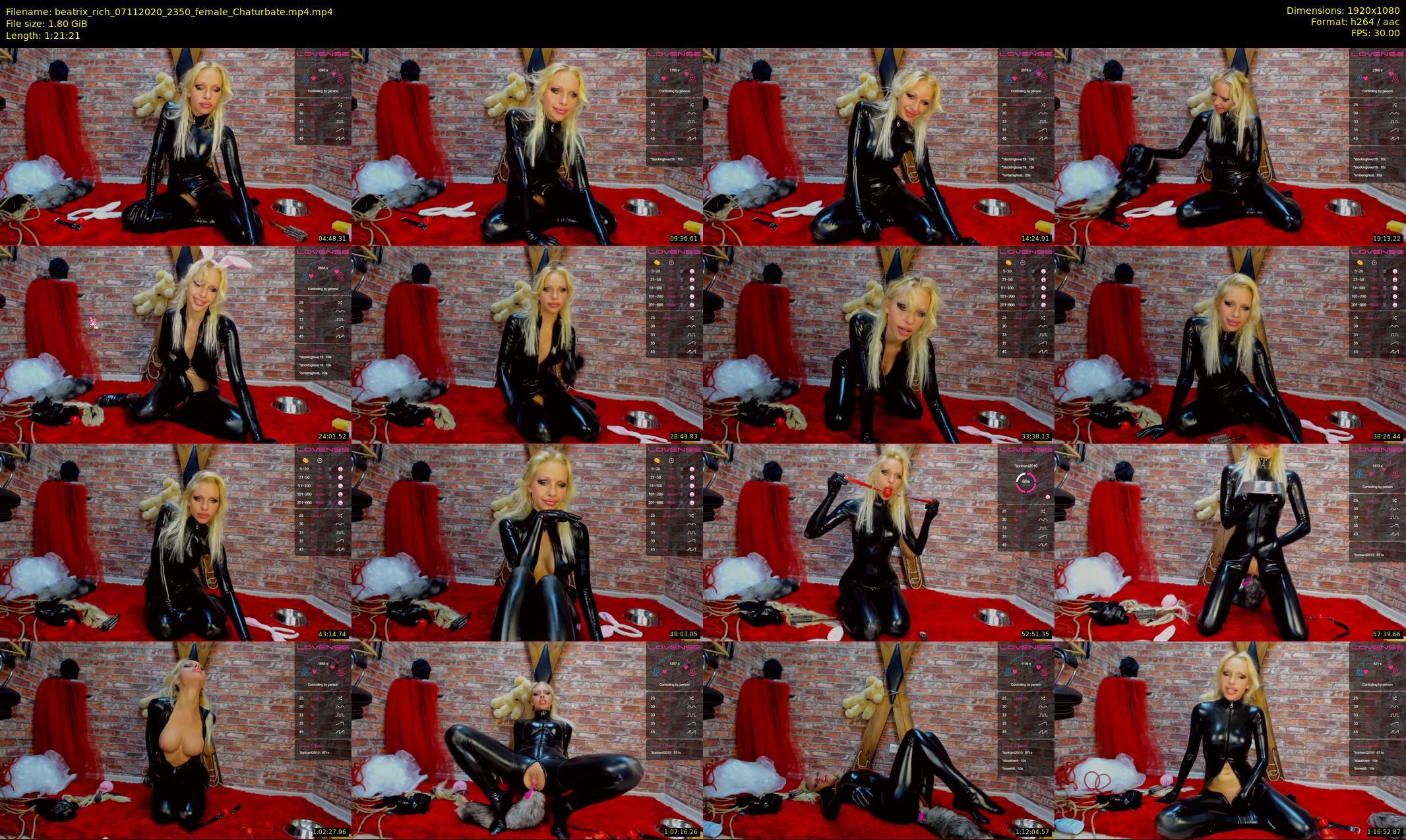 beatrix_rich — 82 minute Chaturbate female cam show recording, 1080p, Nov 7, 2020