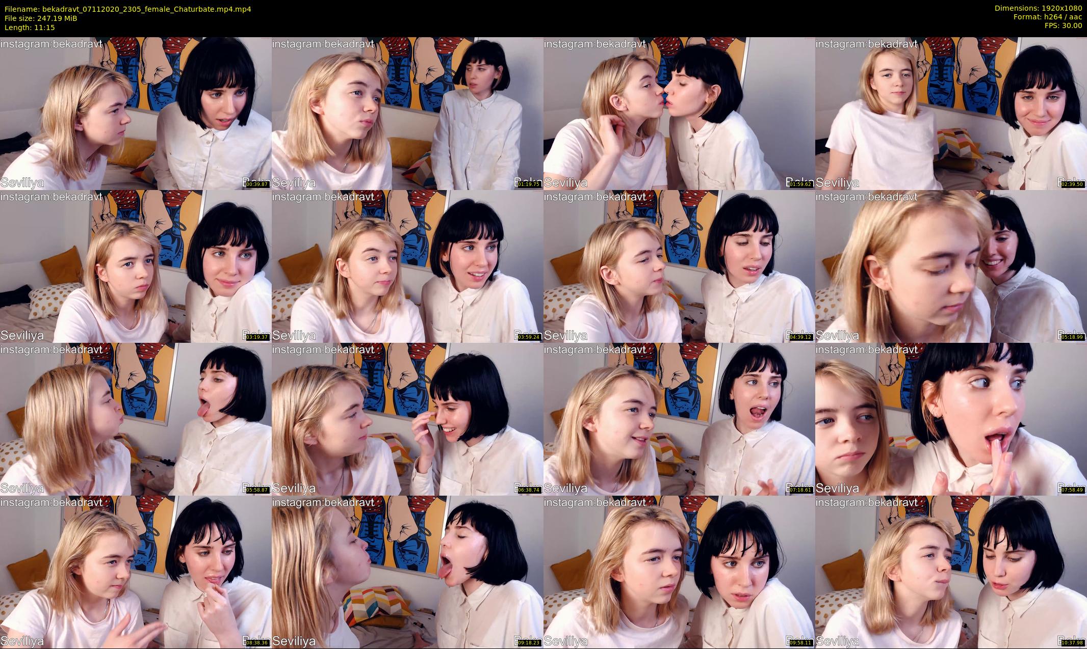 bekadravt — 12 minute Chaturbate couple cam show recording, 1080p, Nov 7, 2020