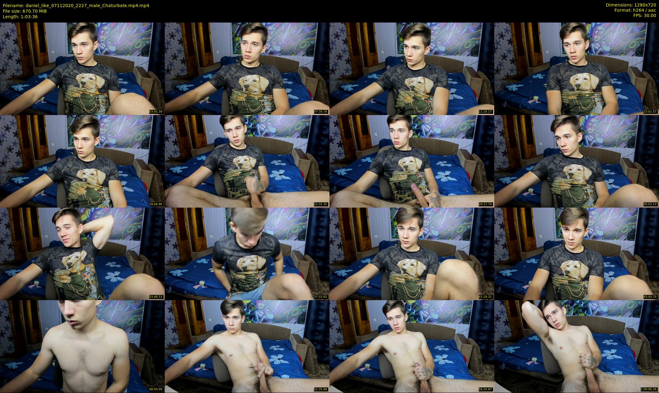 daniel_like — 64 minute Chaturbate male cam show recording, 720p, Nov 7, 2020