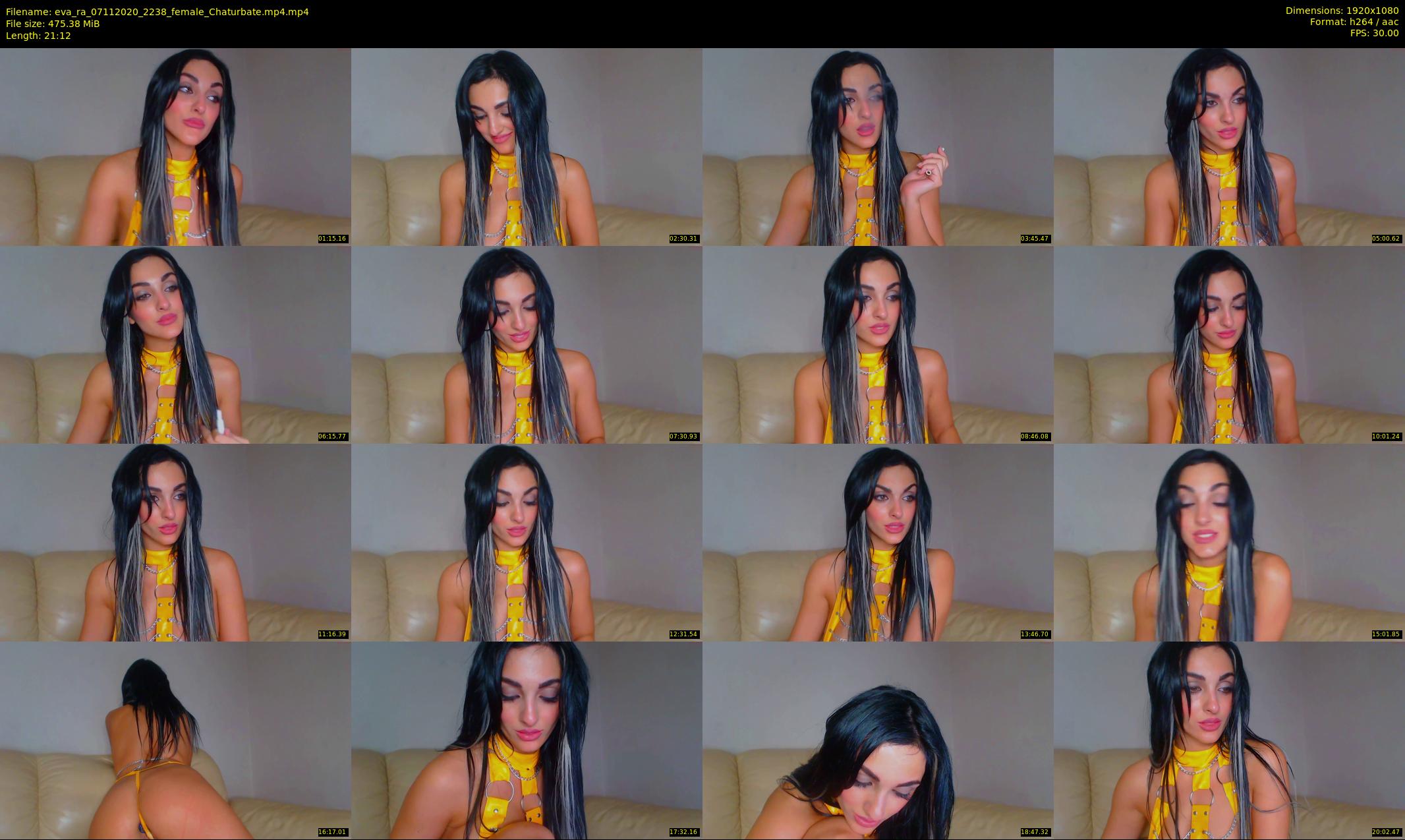 eva_ra — 22 minute Chaturbate female cam show recording, 1080p, Nov 7, 2020