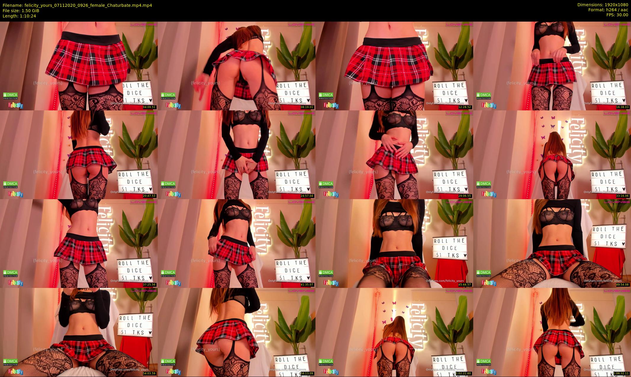 felicity_yours — 71 minute Chaturbate female cam show recording, 1080p, Nov 7, 2020