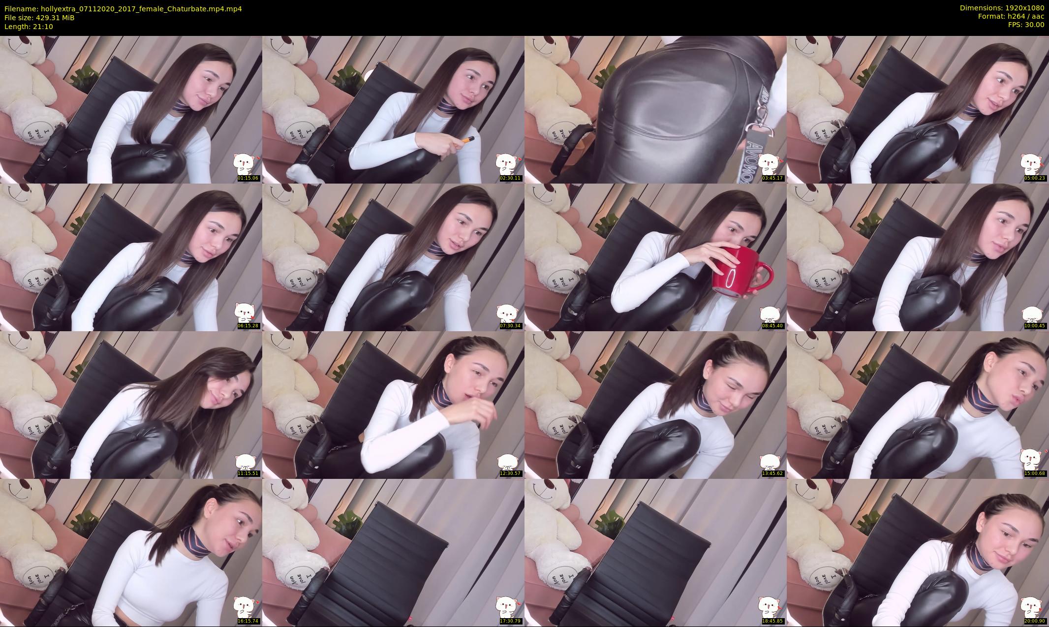 hollyextra — 22 minute Chaturbate female cam show recording, 1080p, Nov 7, 2020