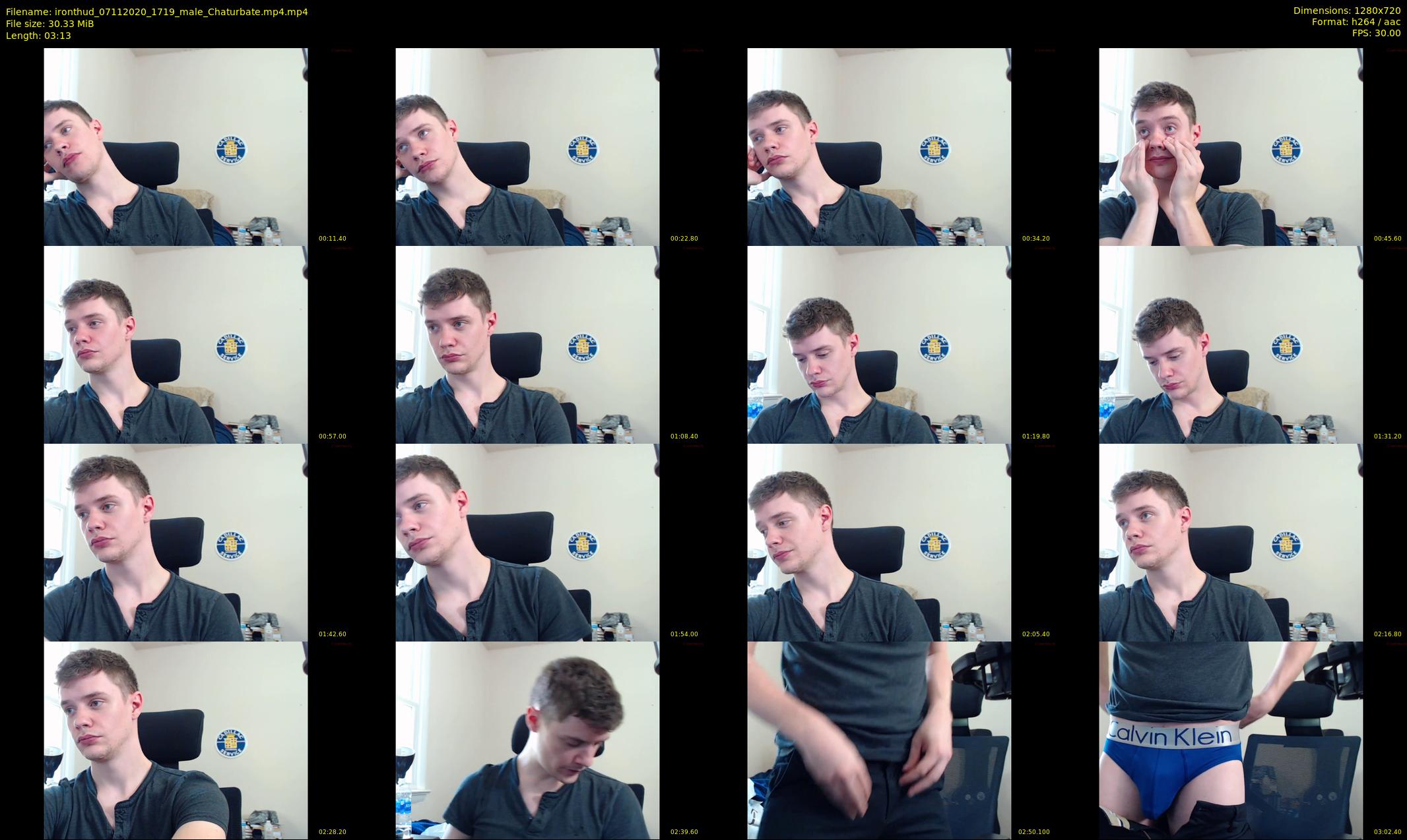 ironthud — 4 minute Chaturbate male cam show recording, 720p, Nov 7, 2020
