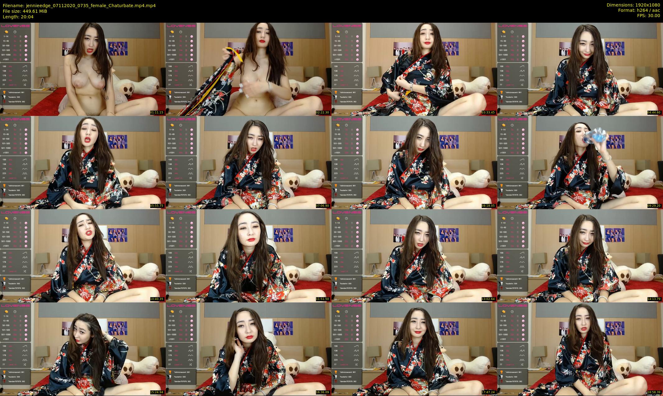 jennieedge — 21 minute Chaturbate female cam show recording, 1080p, Nov 7, 2020