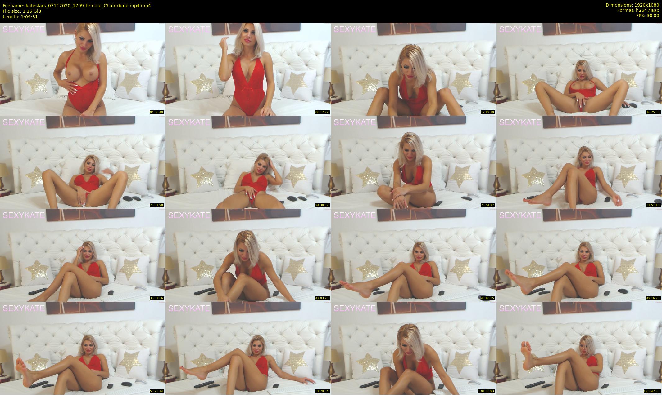 katestars — 70 minute Chaturbate female cam show recording, 1080p, Nov 7, 2020