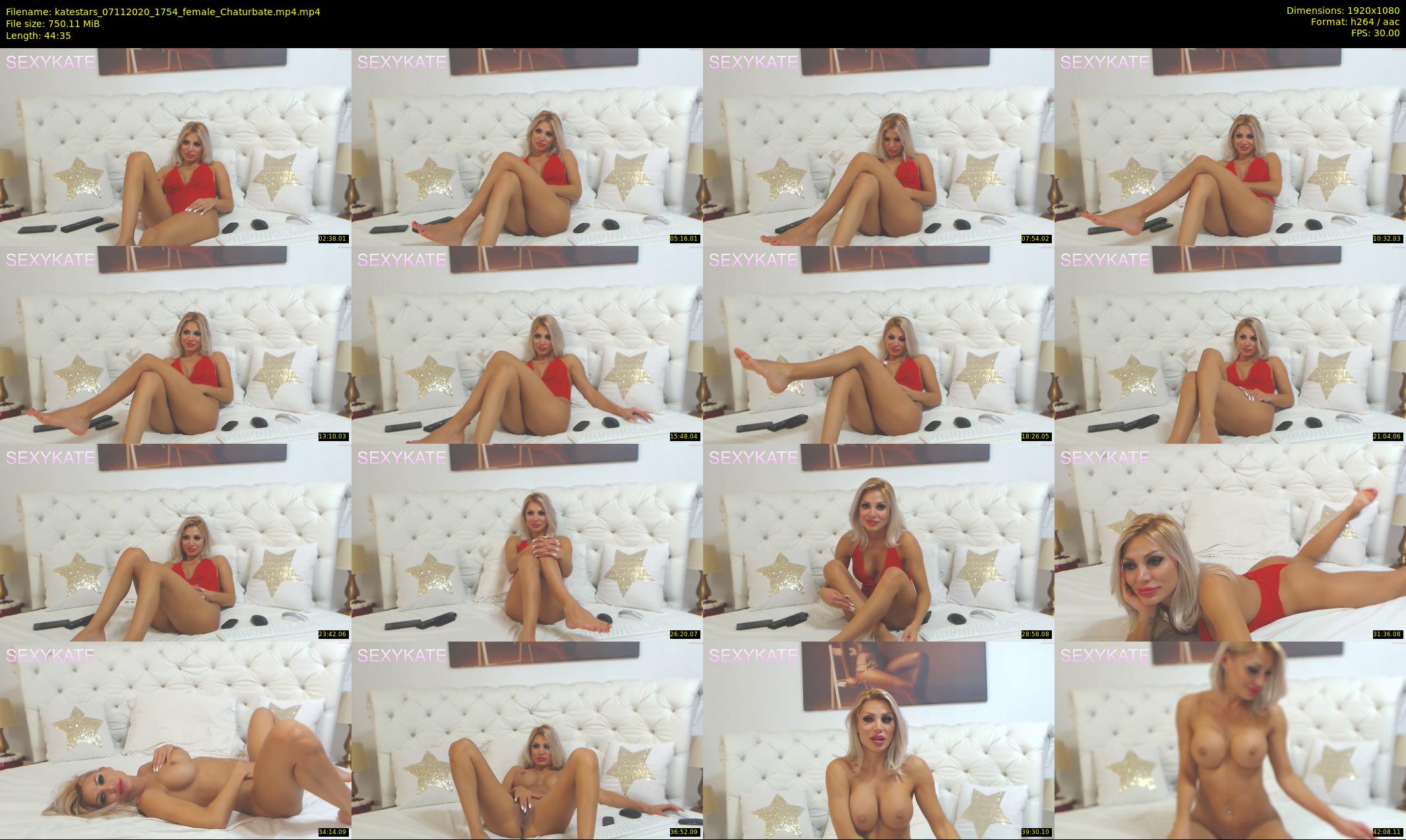 katestars — 45 minute Chaturbate female cam show recording, 1080p, Nov 7, 2020