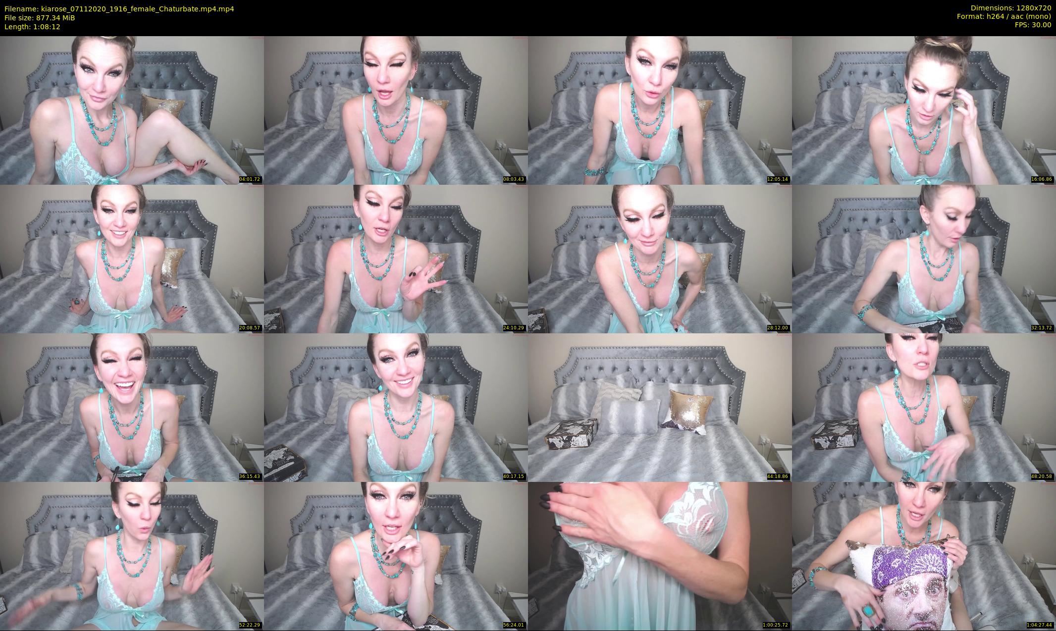 kiarose — 69 minute Chaturbate female cam show recording, 720p, Nov 7, 2020