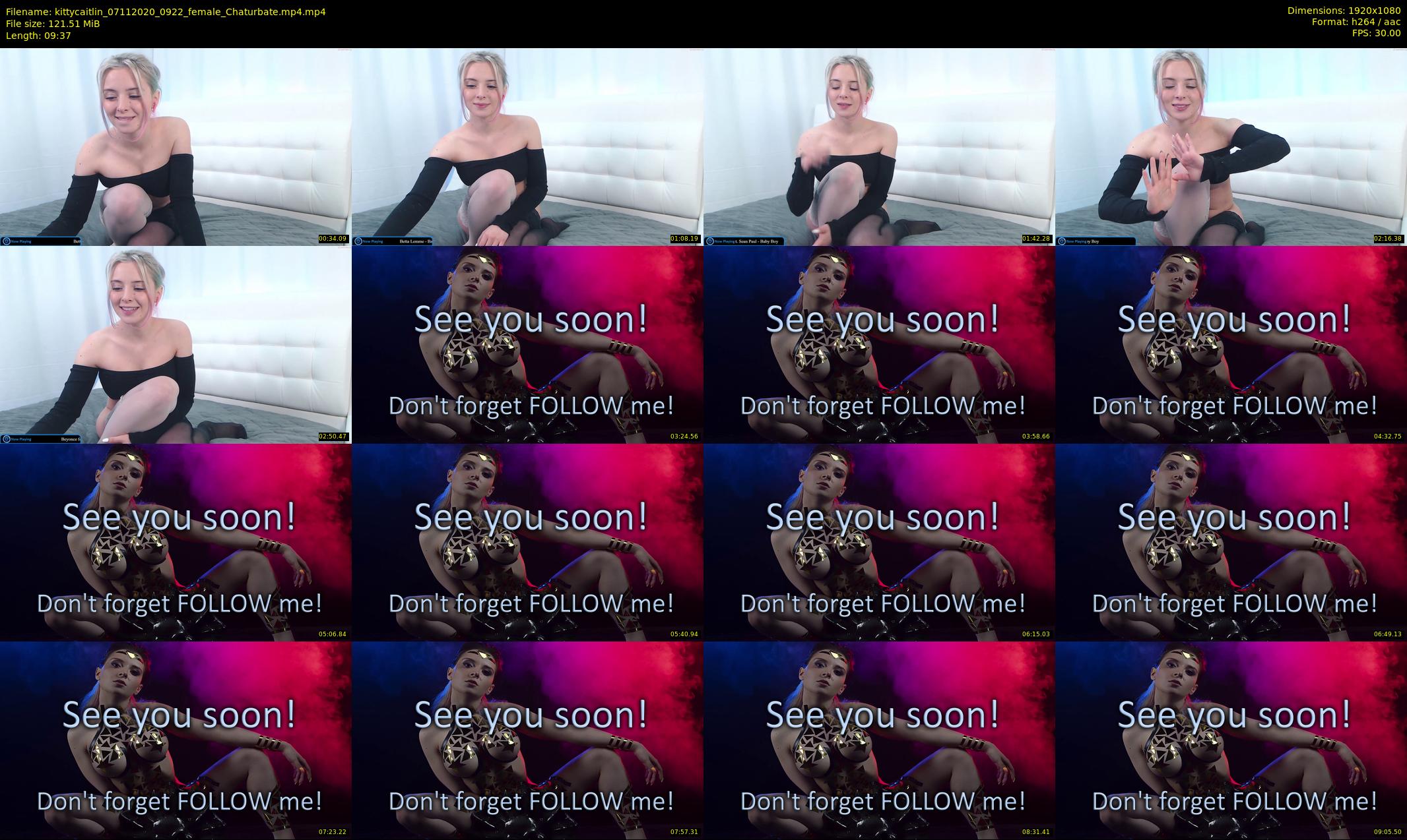 kittycaitlin — 10 minute Chaturbate female cam show recording, 1080p, Nov 7, 2020
