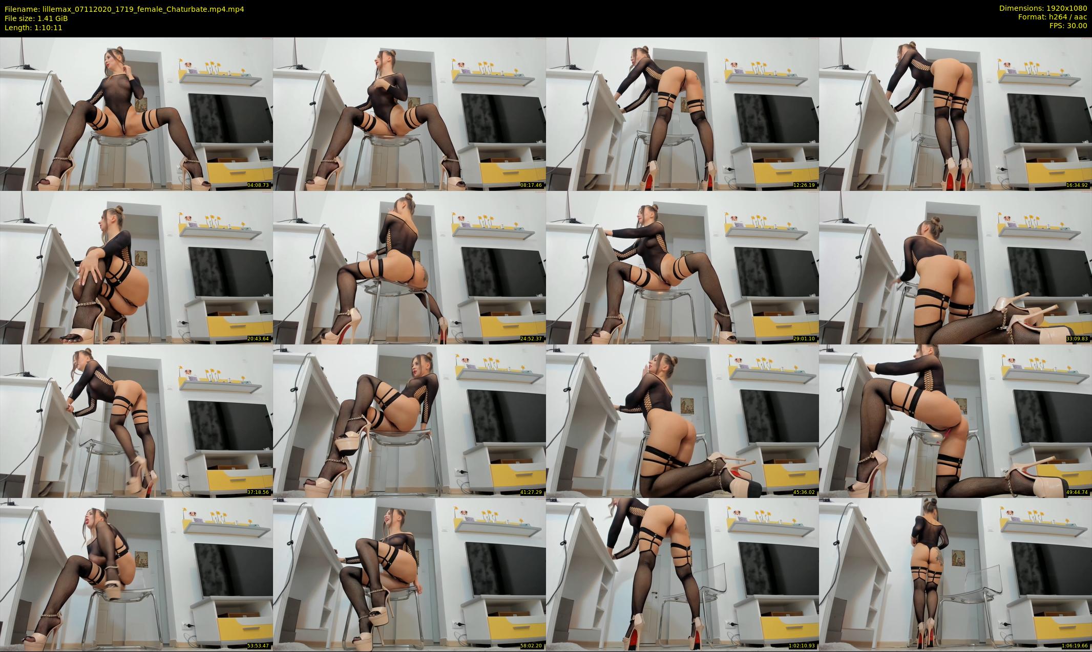 lillemax — 71 minute Chaturbate female cam show recording, 1080p, Nov 7, 2020