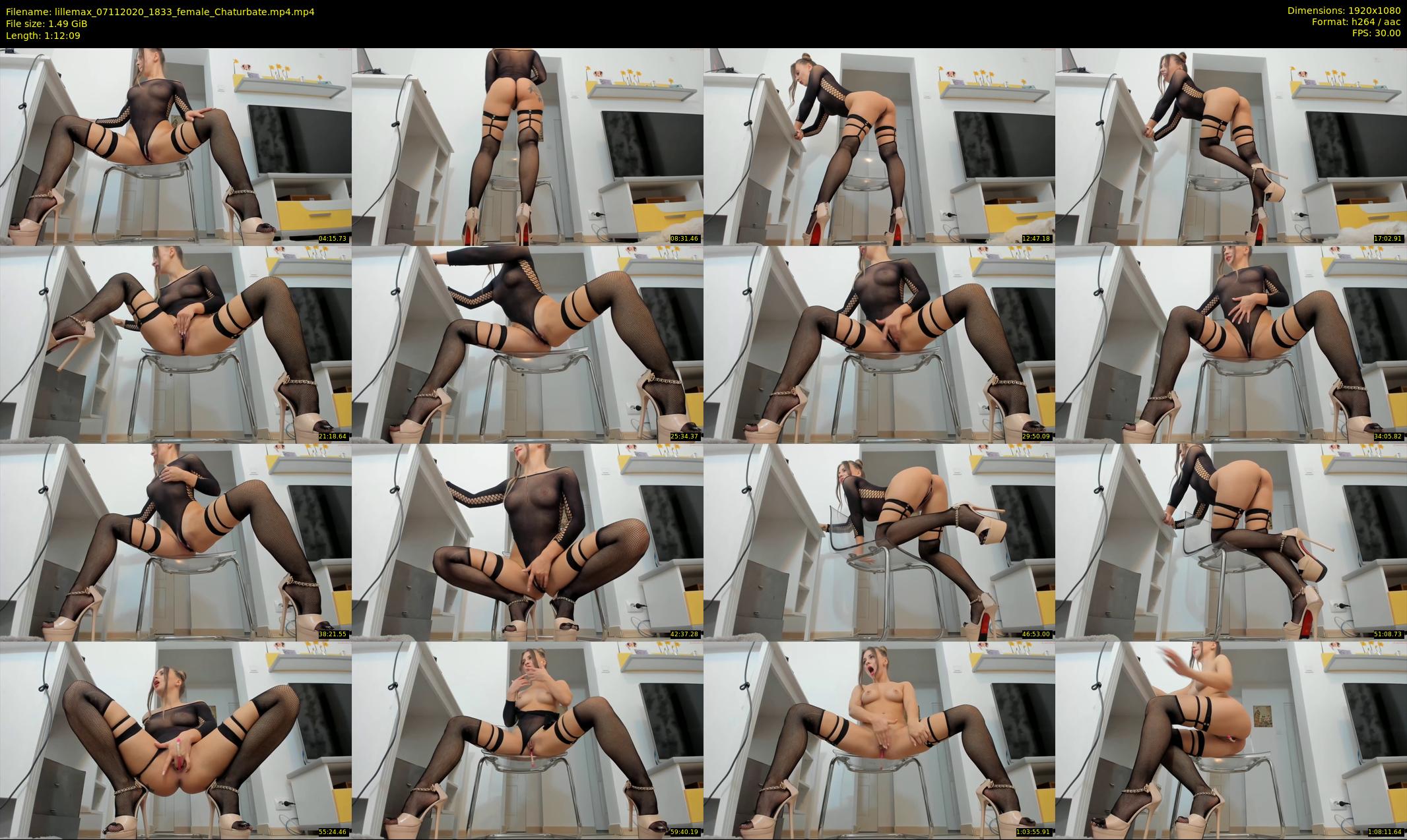 lillemax — 73 minute Chaturbate female cam show recording, 1080p, Nov 7, 2020