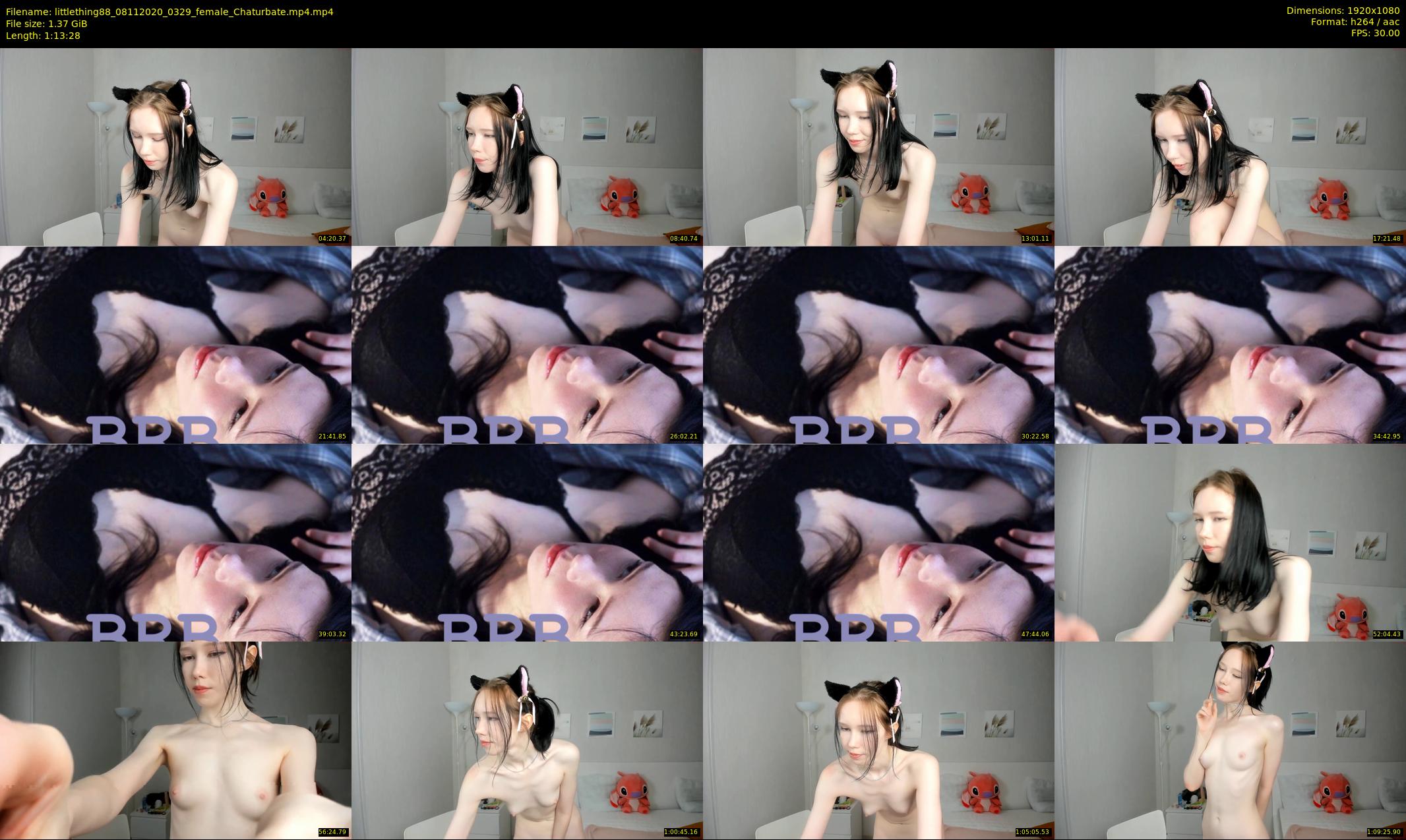 littlething88 — 74 minute Chaturbate female cam show recording, 1080p, Nov 8, 2020