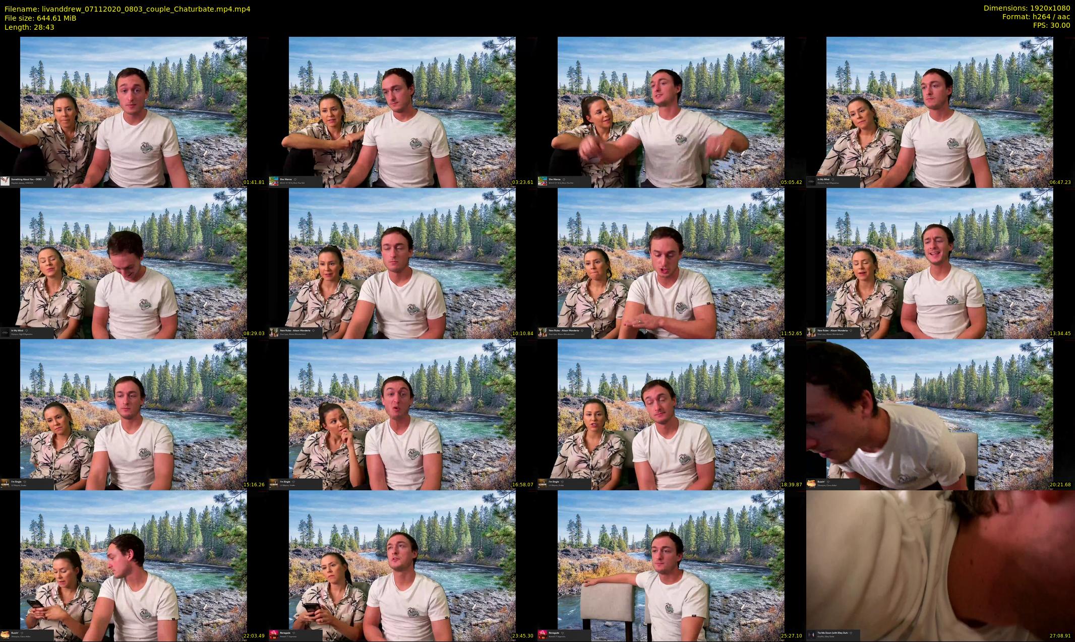 livanddrew — 29 minute Chaturbate couple cam show recording, 1080p, Nov 7, 2020