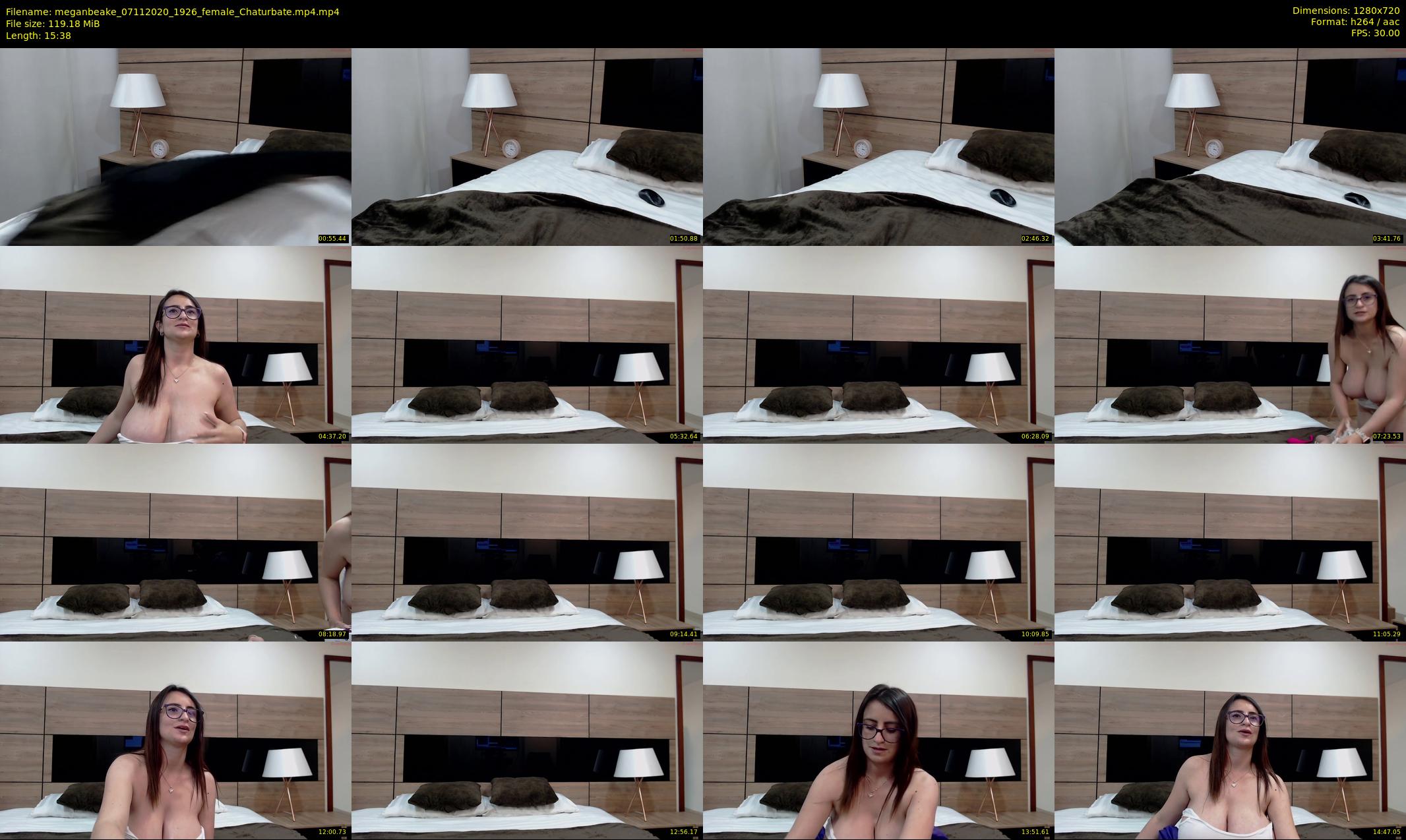 meganbeake — 16 minute Chaturbate female cam show recording, 720p, Nov 7, 2020
