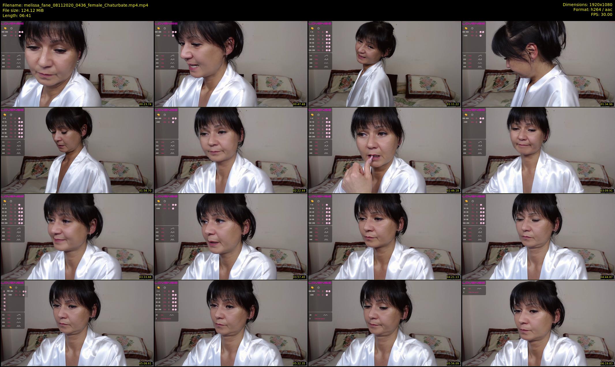 melissa_fane — 7 minute Chaturbate female cam show recording, 1080p, Nov 8, 2020