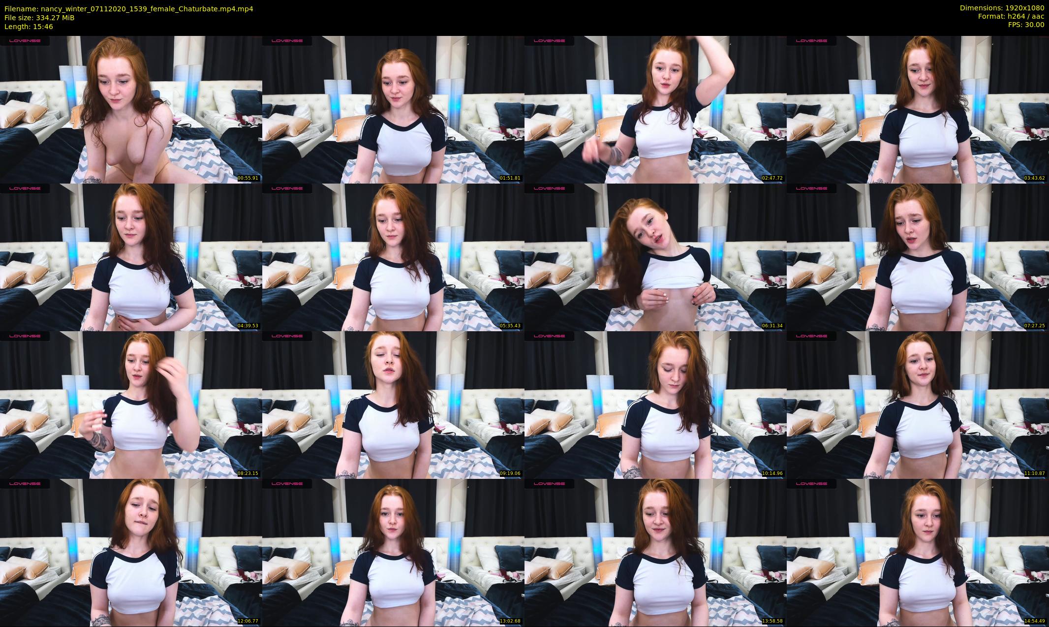 nancy_winter — 16 minute Chaturbate female cam show recording, 1080p, Nov 7, 2020