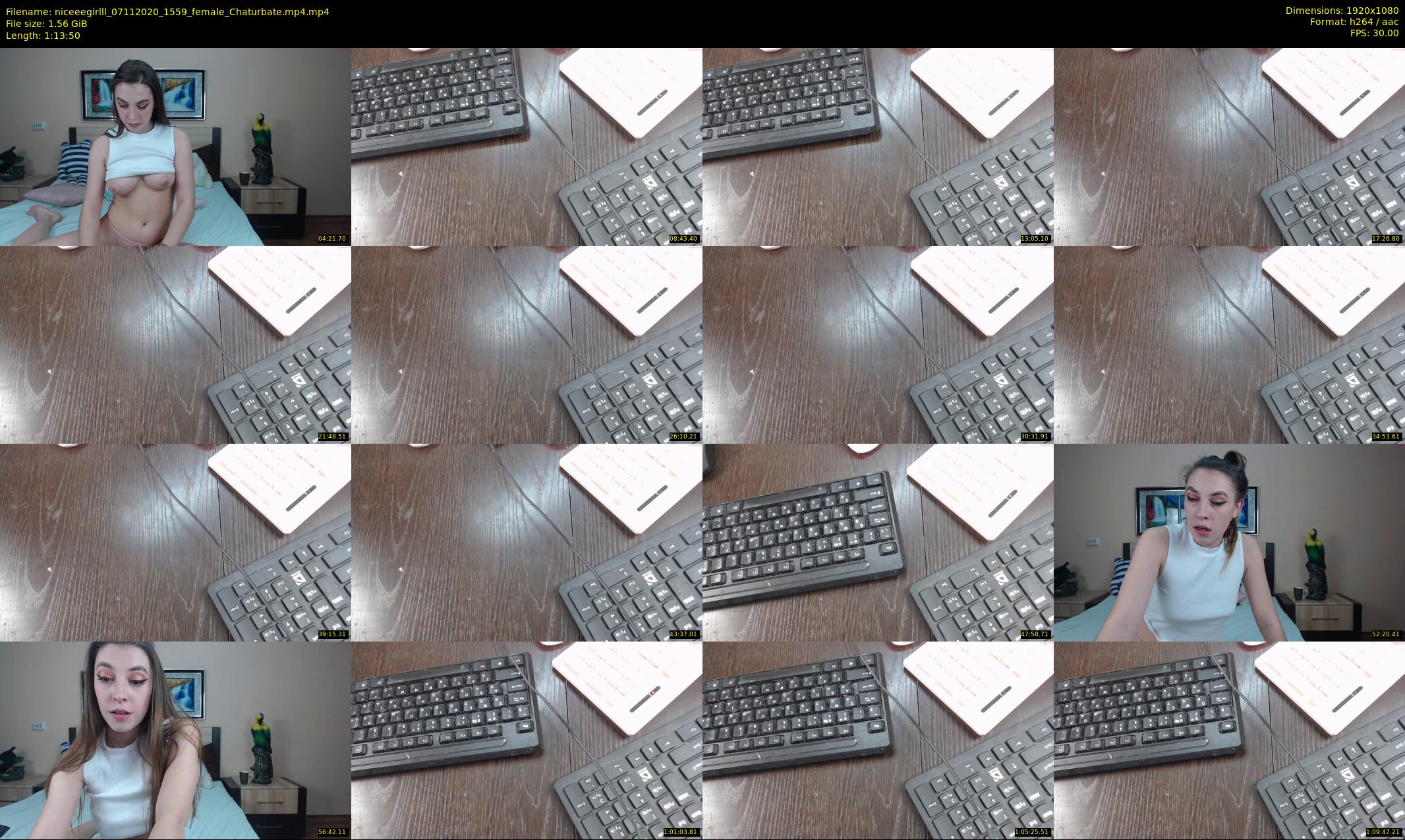 niceeegirlll — 74 minute Chaturbate couple cam show recording, 1080p, Nov 7, 2020