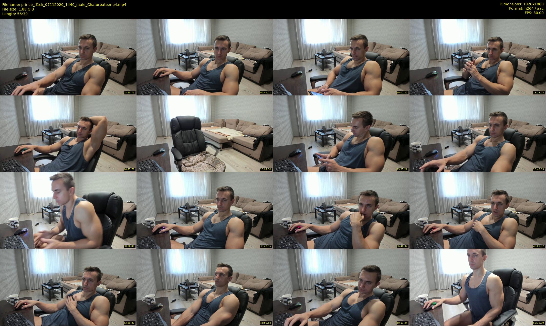 prince_d1ck — 57 minute Chaturbate male cam show recording, 1080p, Nov 7, 2020