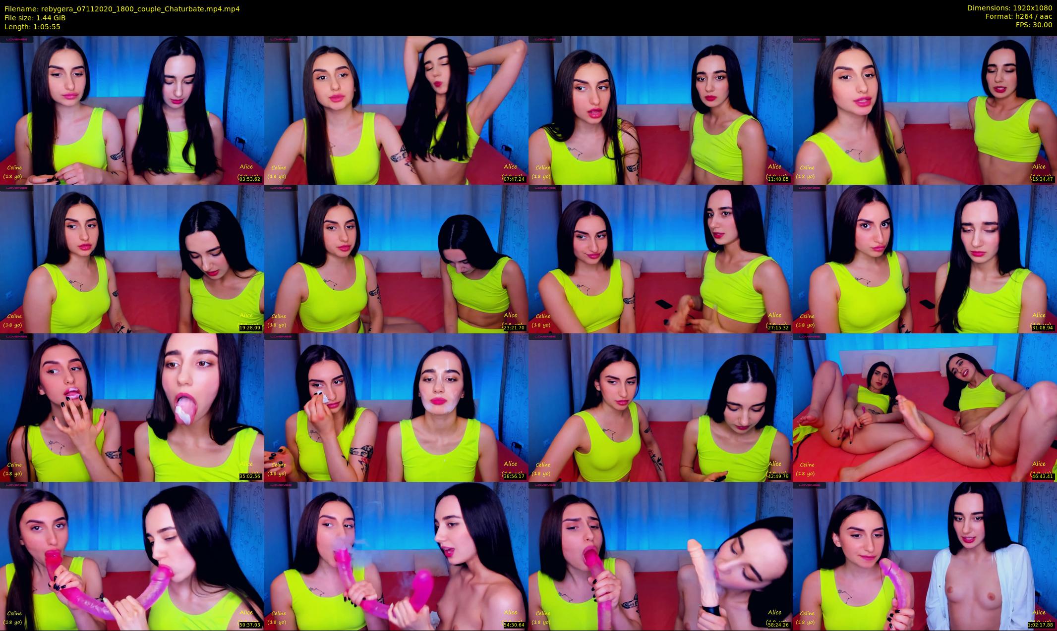 rebygera — 66 minute Chaturbate couple cam show recording, 1080p, Nov 7, 2020