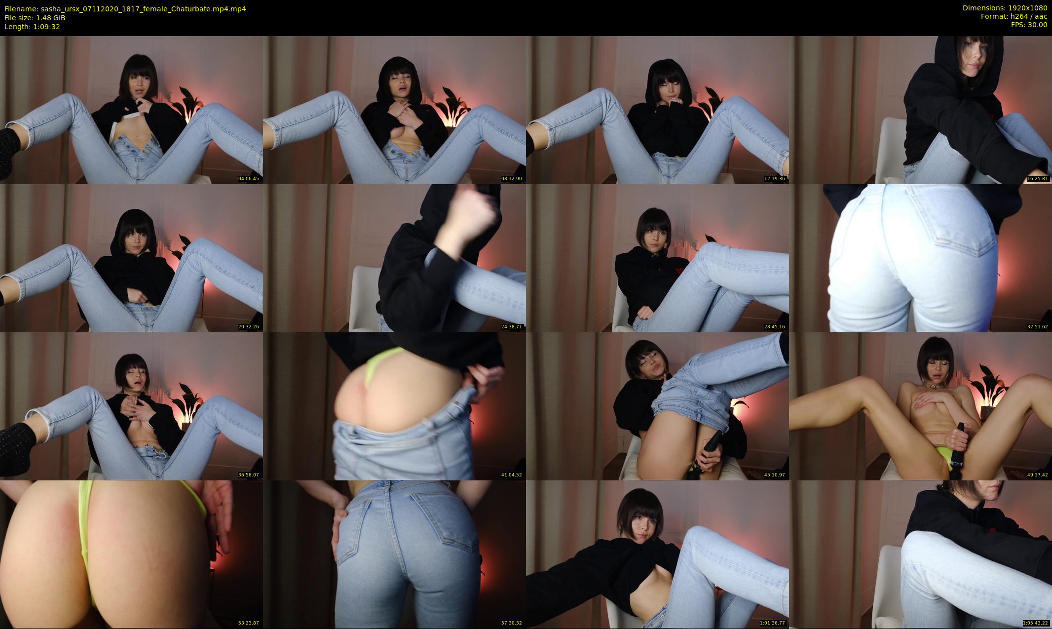 sasha_ursx — 70 minute Chaturbate female cam show recording, 1080p, Nov 7, 2020
