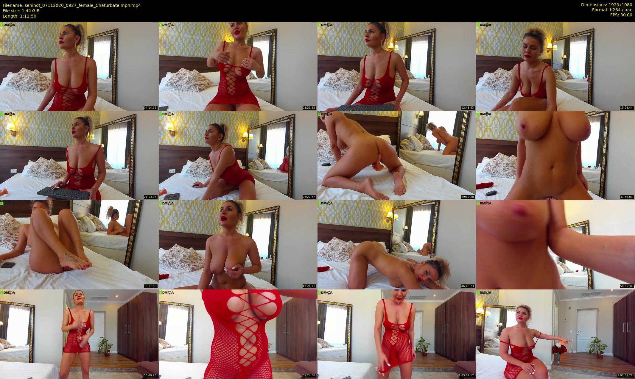 senihot — 72 minute Chaturbate female cam show recording, 1080p, Nov 7, 2020