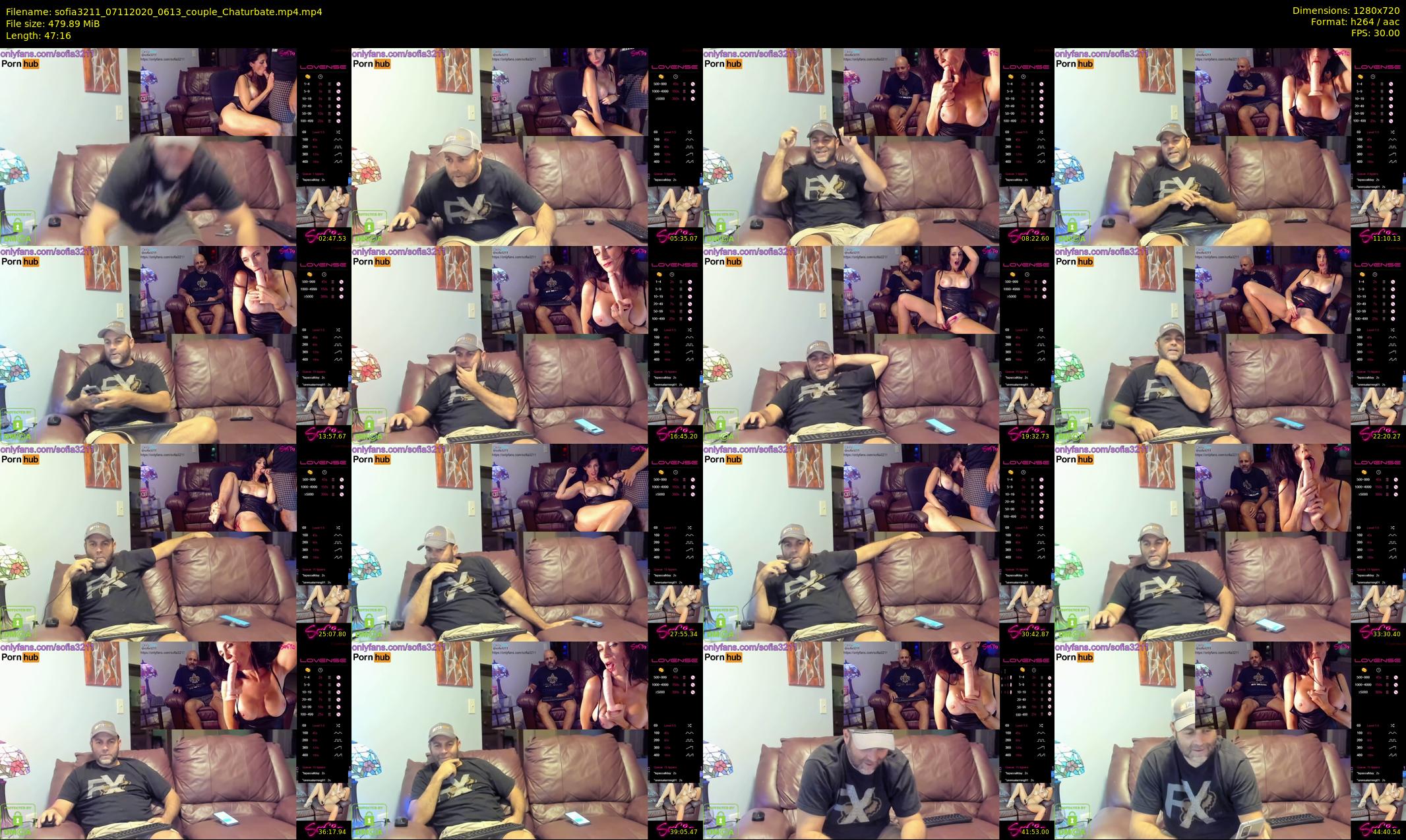 sofia3211 — 48 minute Chaturbate couple cam show recording, 720p, Nov 7, 2020