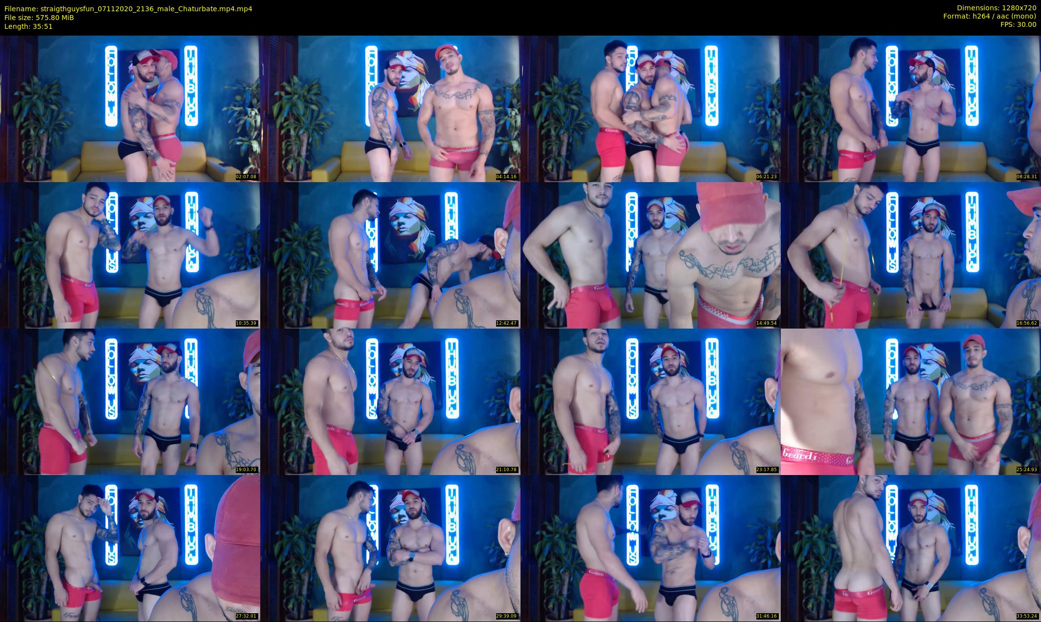 straigthguysfun — 36 minute Chaturbate male cam show recording, 720p, Nov 7, 2020