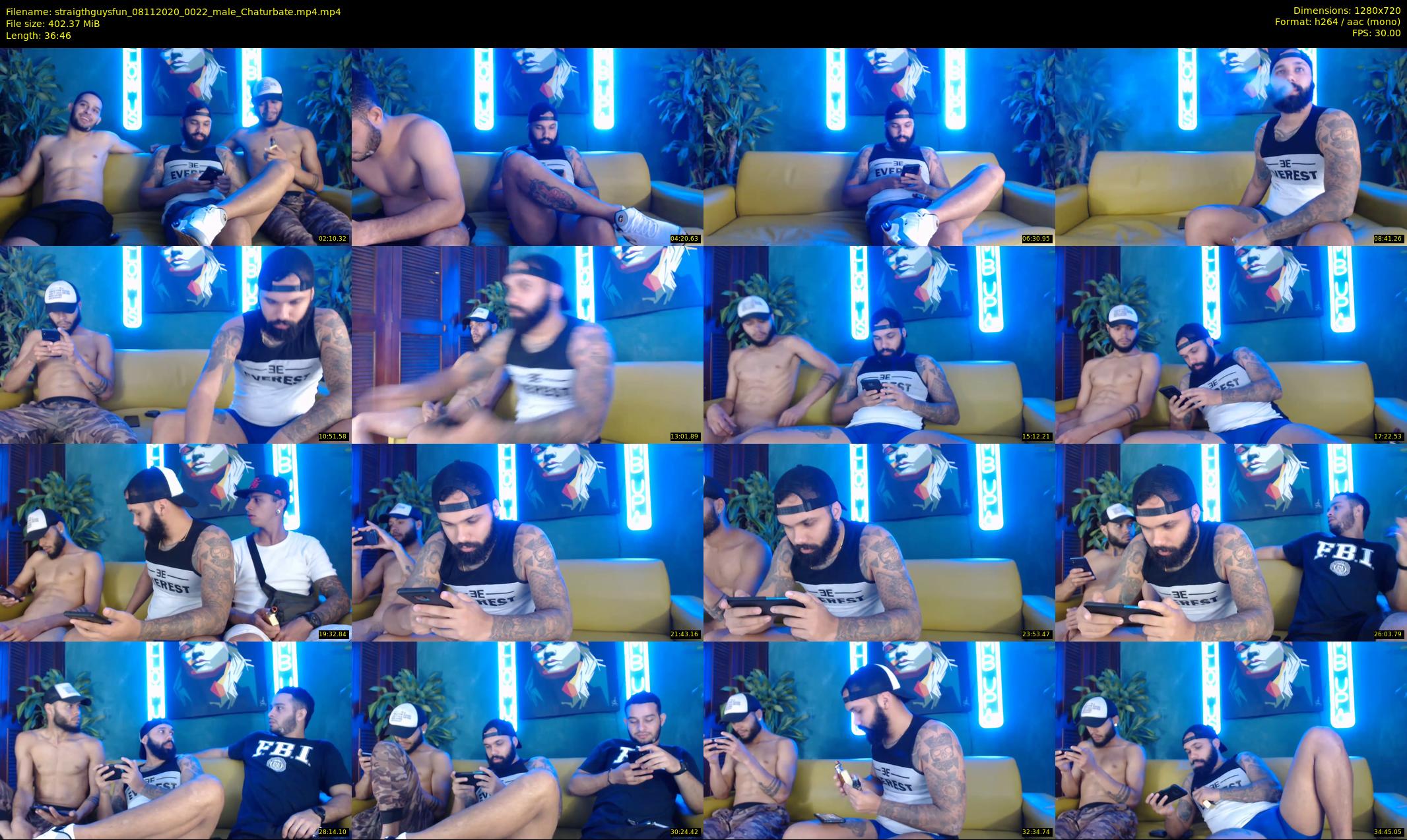 straigthguysfun — 37 minute Chaturbate male cam show recording, 720p, Nov 8, 2020