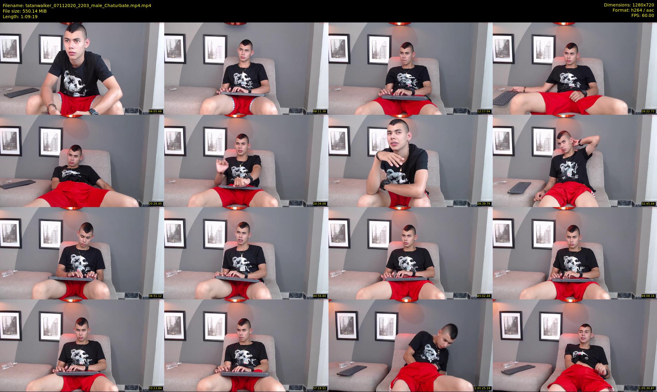 tatanwalker — 70 minute Chaturbate male cam show recording, 720p, Nov 7, 2020