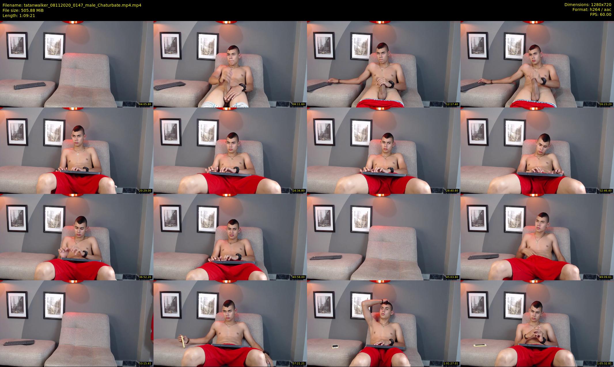 tatanwalker — 70 minute Chaturbate male cam show recording, 720p, Nov 8, 2020