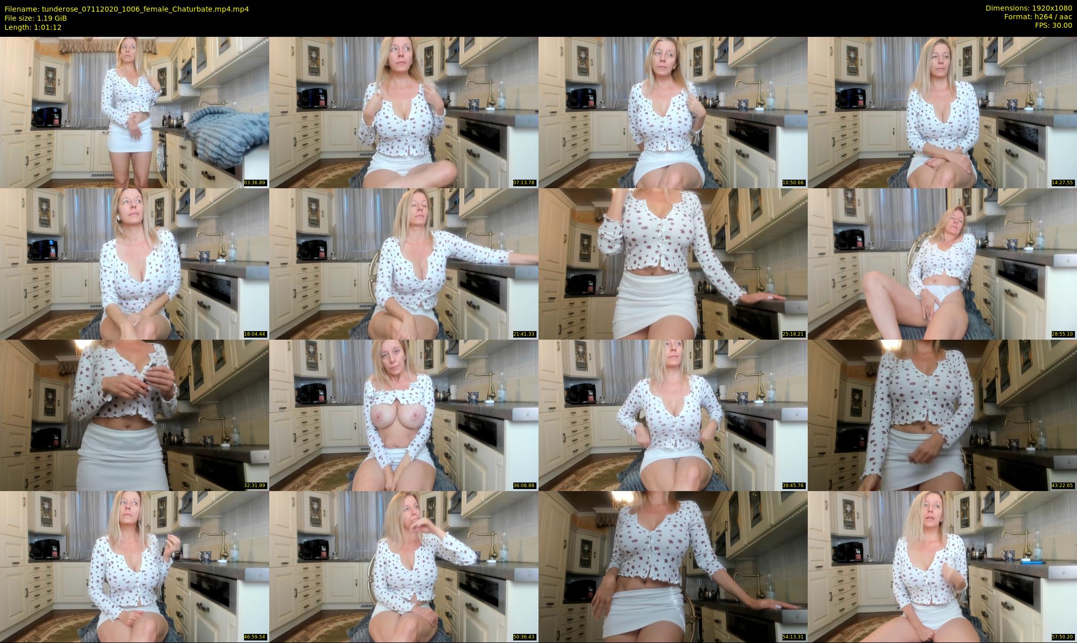 tunderose — 62 minute Chaturbate female cam show recording, 1080p, Nov 7, 2020