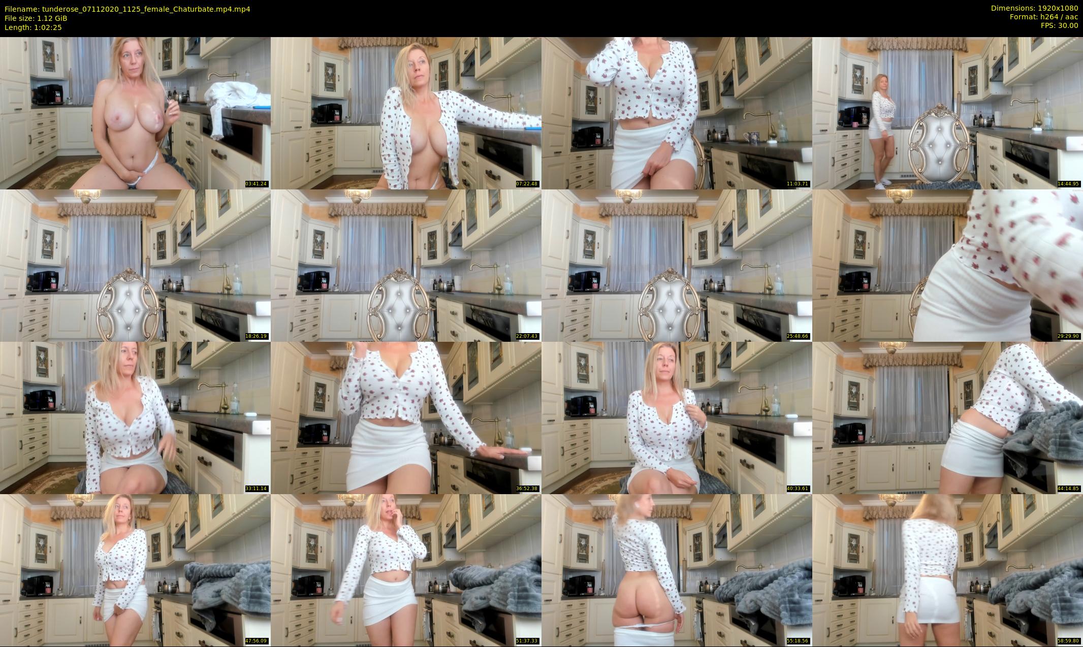 tunderose — 63 minute Chaturbate female cam show recording, 1080p, Nov 7, 2020