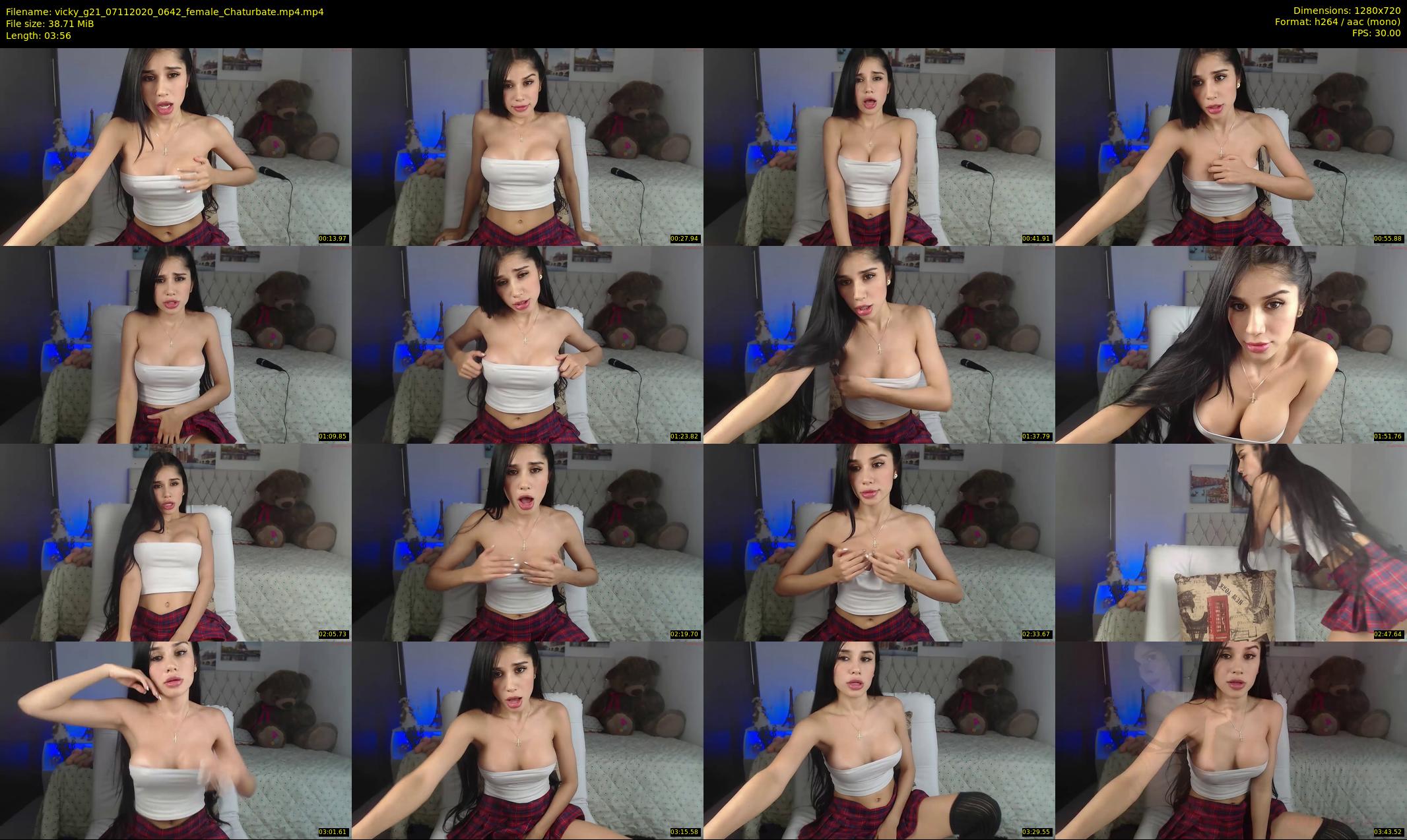 vicky_g21 — 4 minute Chaturbate female cam show recording, 720p, Nov 7, 2020