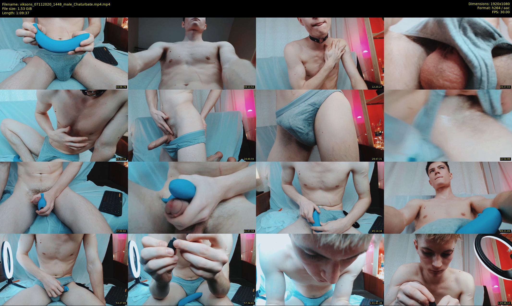 viksons — 70 minute Chaturbate male cam show recording, 1080p, Nov 7, 2020