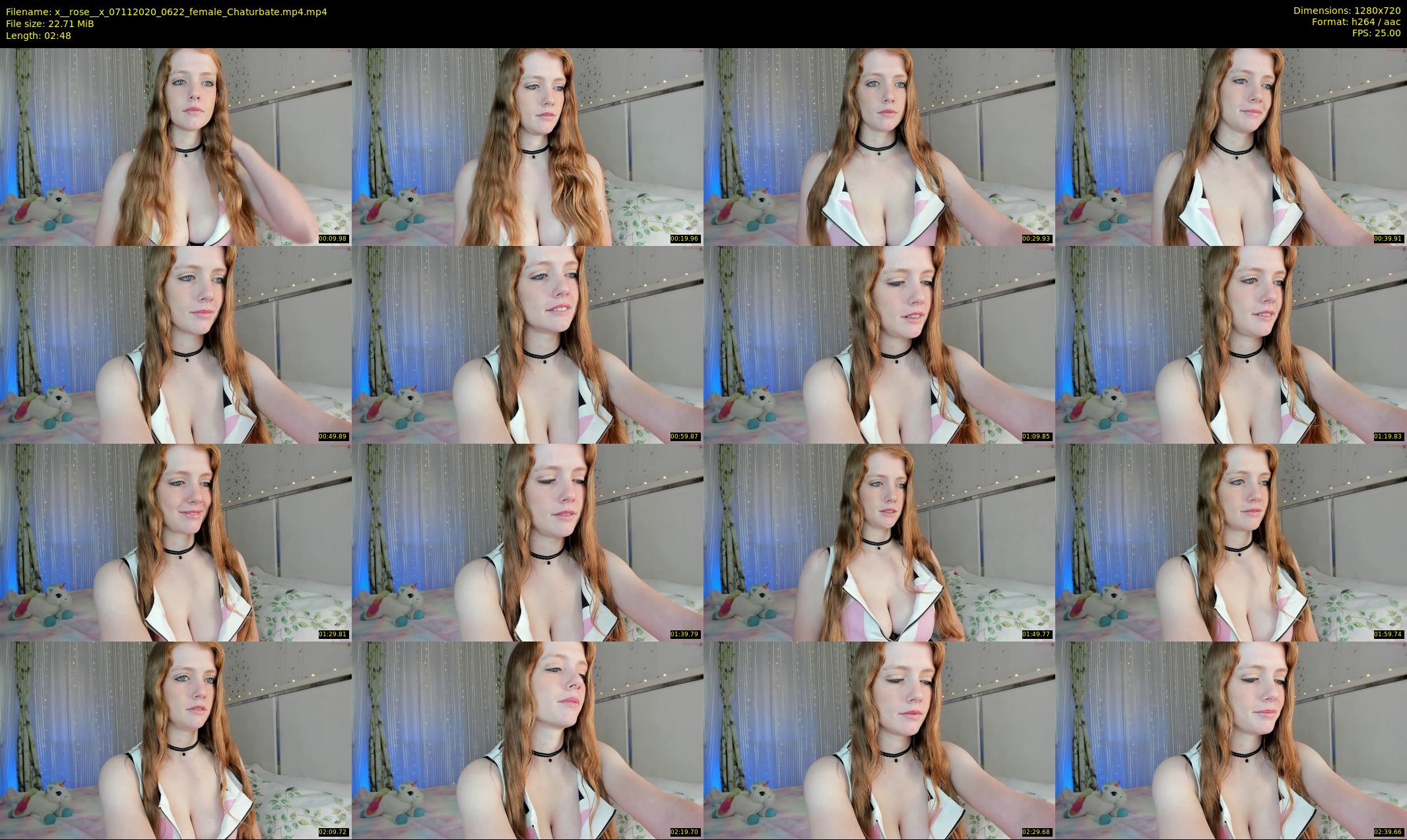 x__rose__x — 3 minute Chaturbate female cam show recording, 720p, Nov 7, 2020