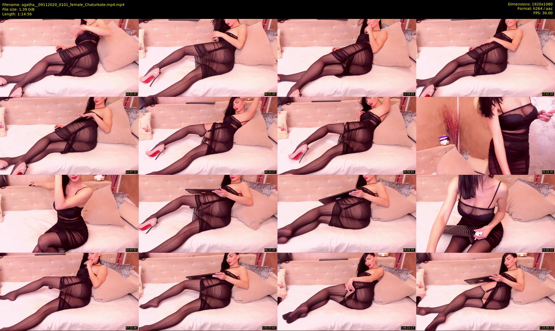 agatha_ — 75 minute Chaturbate female cam show recording, 1080p, Nov 9, 2020