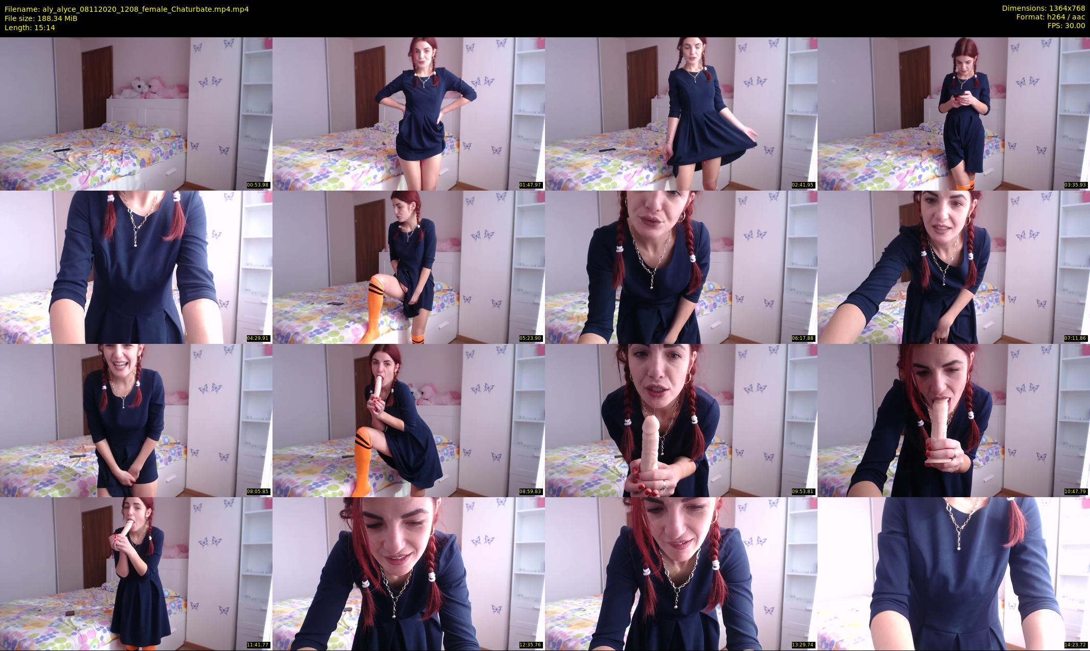 aly_alyce — 16 minute Chaturbate female cam show recording, 720p, Nov 8, 2020